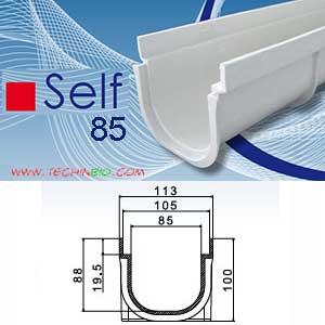 Canaletta drenaggio scolo acque piovane, SELF_85 - Clicca l'immagine per chiudere